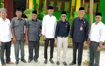 MTsN 3 Aceh Timur Jadi Sasaran Monitoring IKM dan Mulok oleh MPA