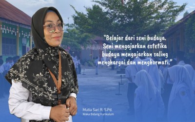 Seni Budaya Ajarkan Estetika dan Saling Menghargai, Pesan Wakamad Kurikulum MTsN 3 Aceh Timur