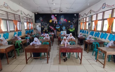 MTsN 3 Aceh Timur Gelar Ujian Madrasah bagi 173 Siswa Kelas IX
